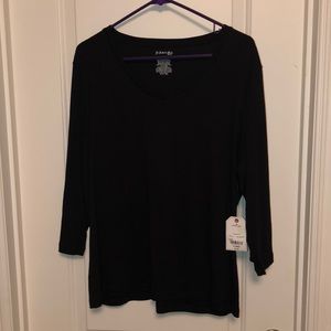 St. John’s Bay top, 3/4 sleeve NWT XL